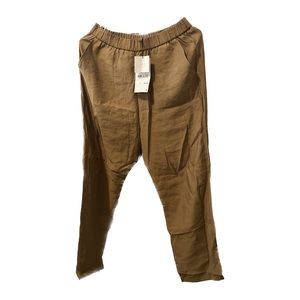 ZARA brown wide pants